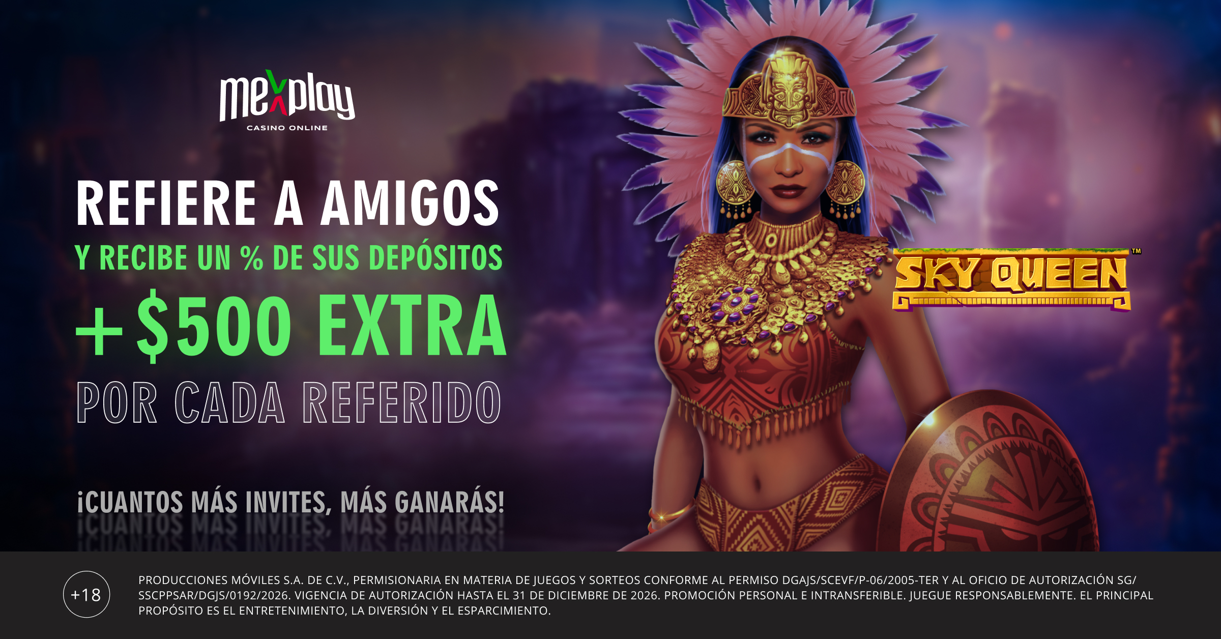 Mexplay — Refiere landscape