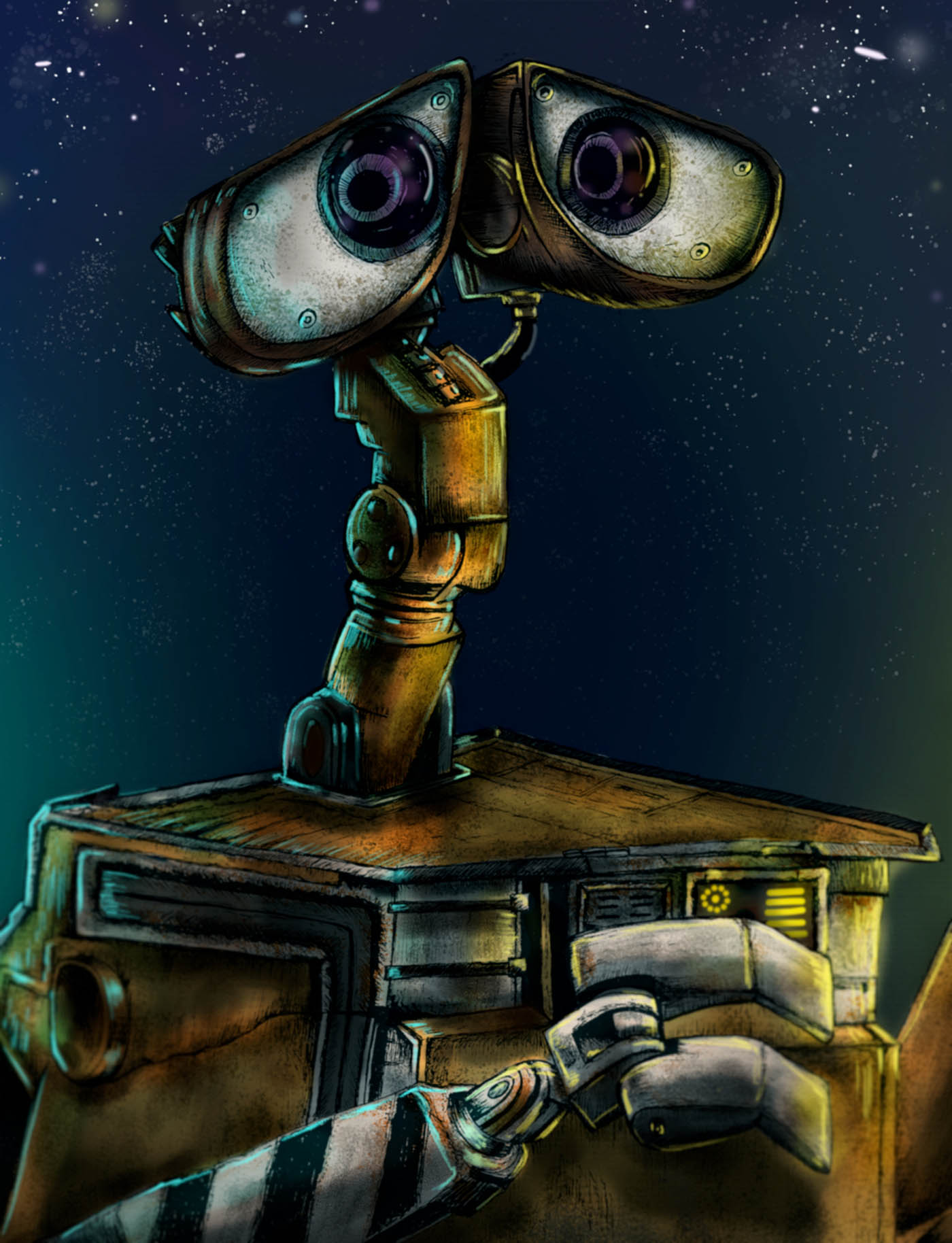 WALL-E — digital painting