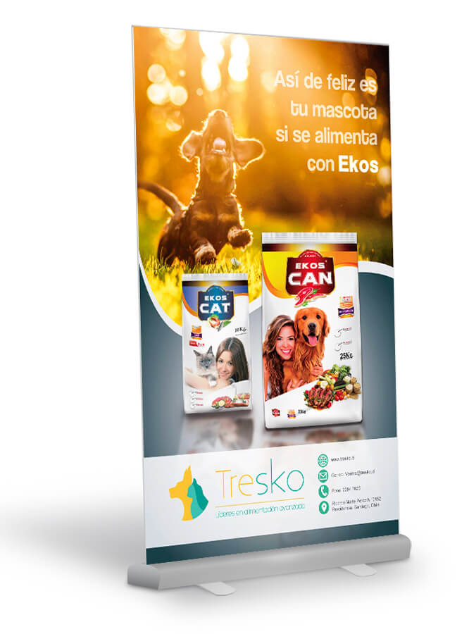 Tresko roll-up banner 3